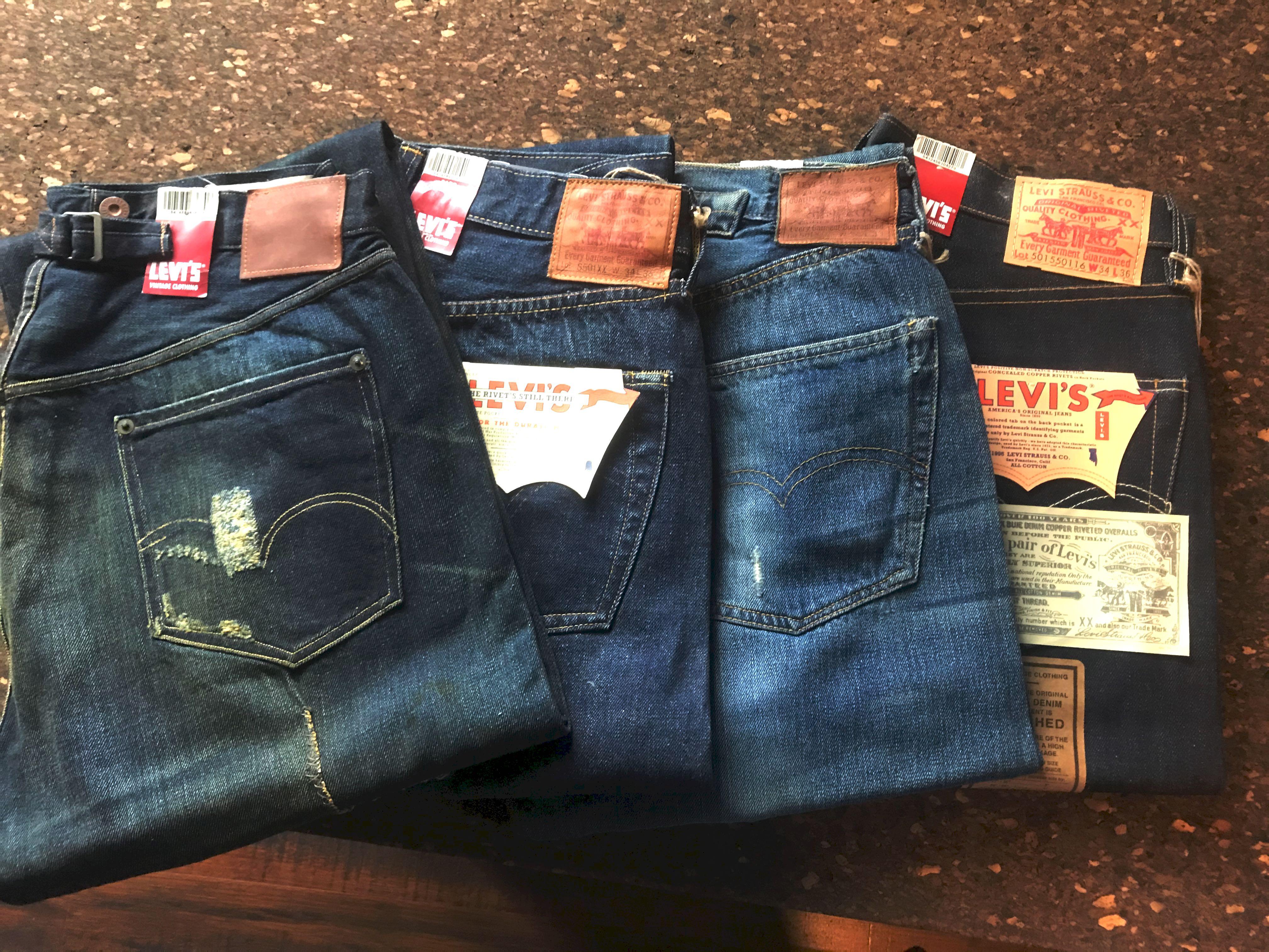 LEVI'S LVC 501xx vintage, 男裝, 褲＆半截裙, 牛仔褲- Carousell