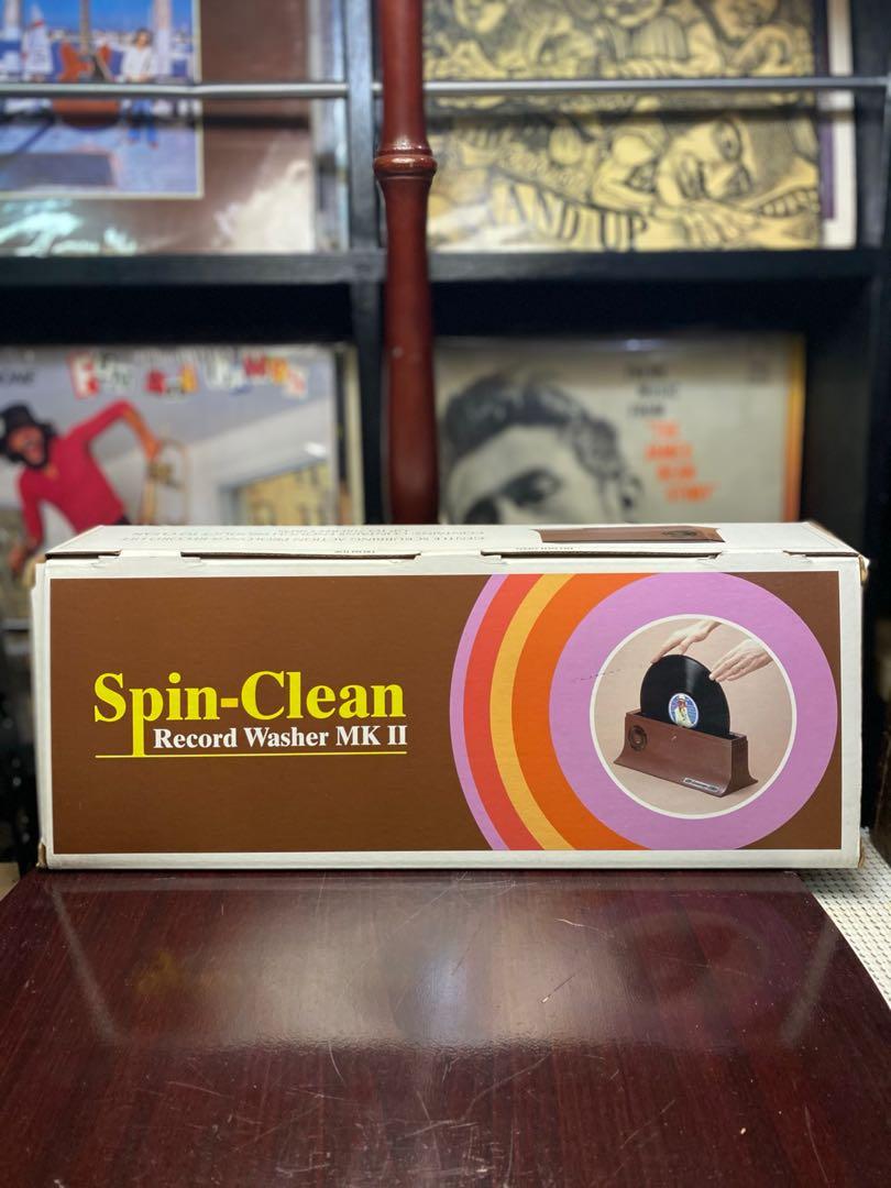 Limited Edition retro style Spin Clean spin clean vinyl cleaner plaka ...