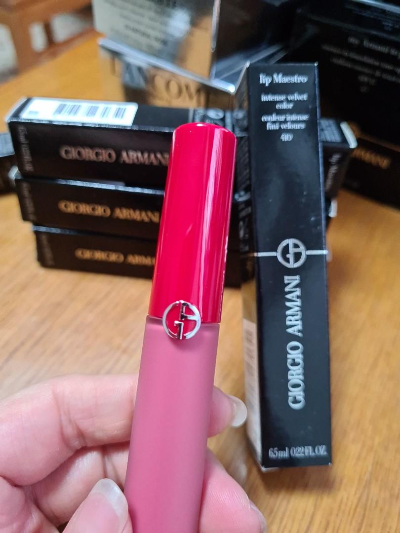 Giorgio armani lip maestro 410 2025