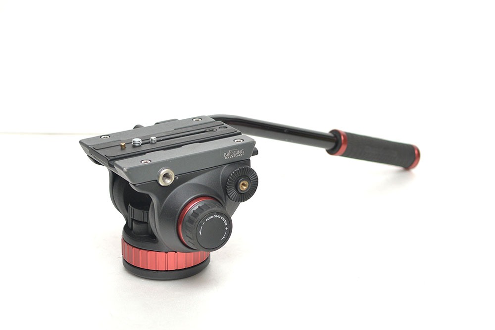 Manfrotto 502AH Pro Fluid Video Head with Flat Base, Photography