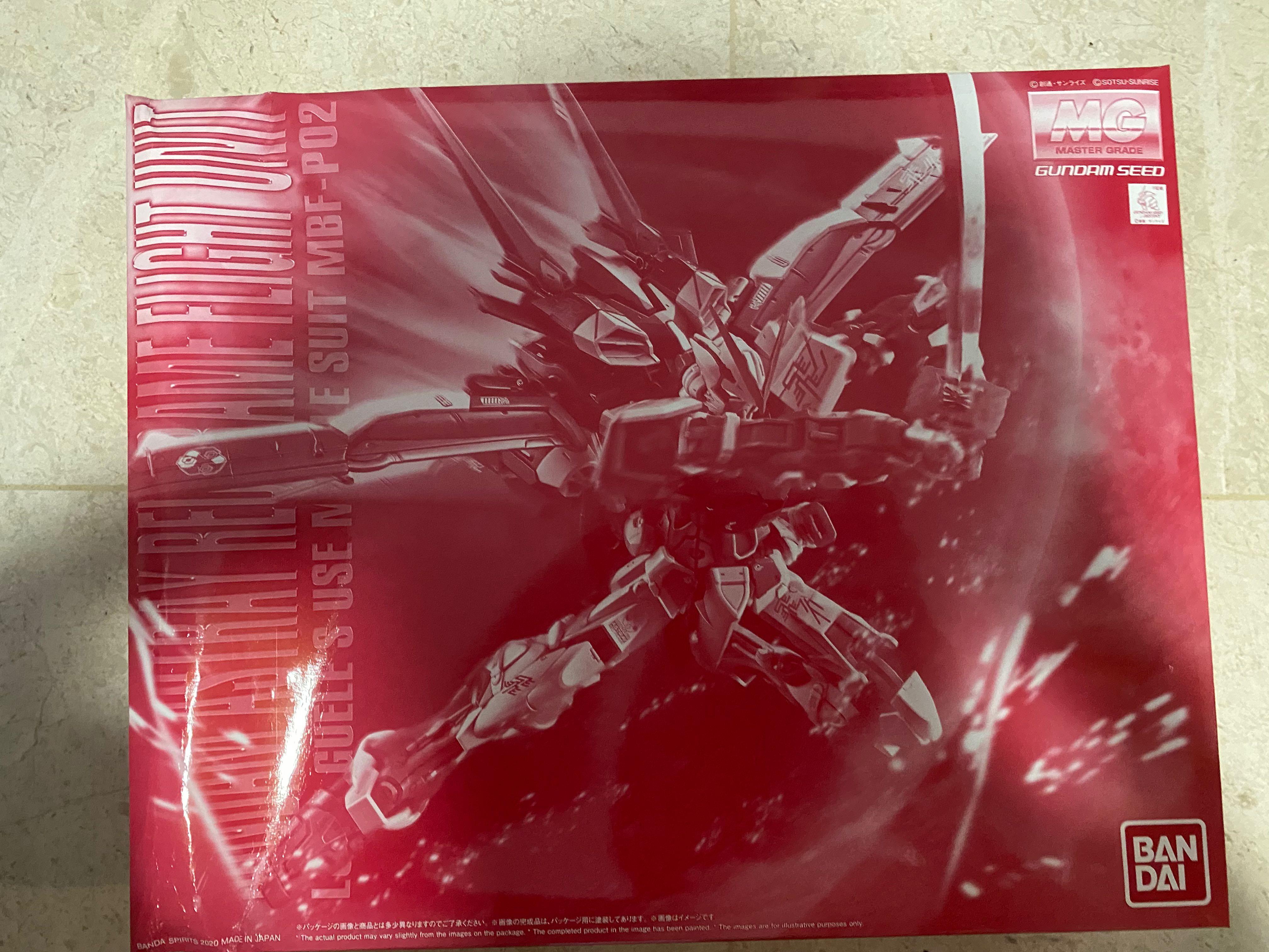MG Astray Gundam Red Frame with Flight Unit, Hobbies & Toys, Toys ...