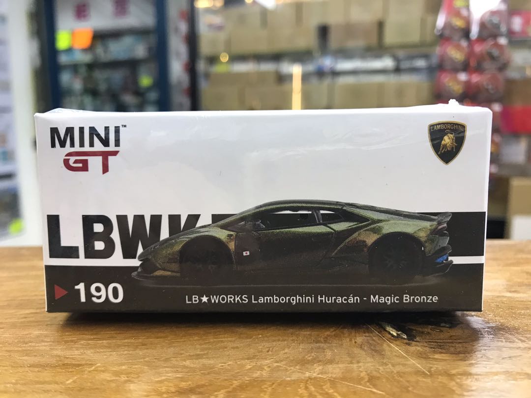 MINI GT #190 LB WORKS Lamborghini Huracan - Magic Bronze