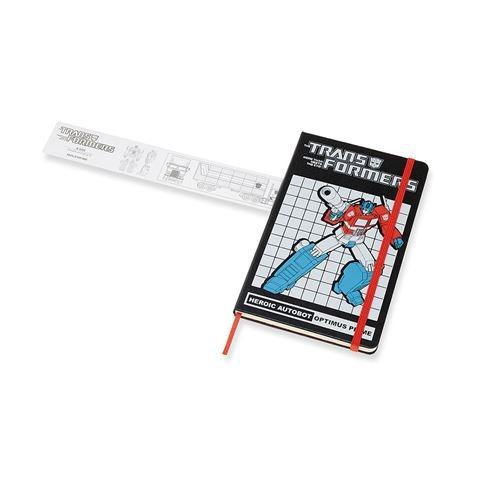 MOLESKINE: Limited Edition Transformers Ruled Notebook (Optimus Prime ...