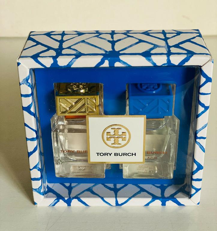 NEW! TORY BURCH SIGNATURE & BEL AZUR EAU DE PARFUM PERFUME DELUXE MINI DUO  SET SALE, Beauty & Personal Care, Fragrance & Deodorants on Carousell