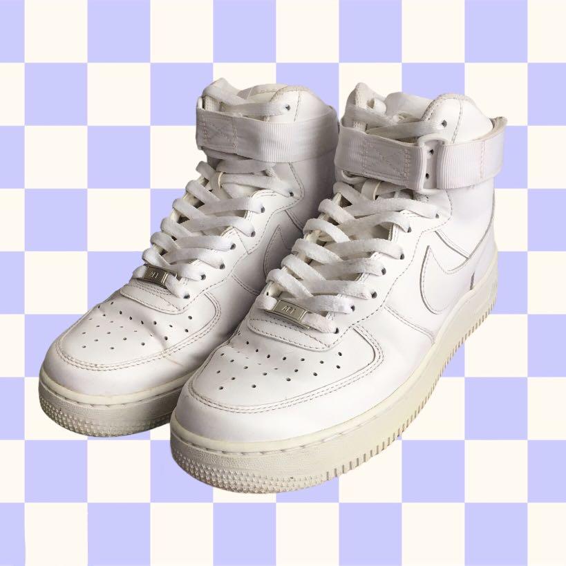 Nike Air Force 1 High Cut Women s Fashion Footwear Sneakers on