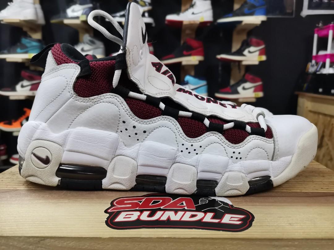 Nike Air More Money White Black Team 