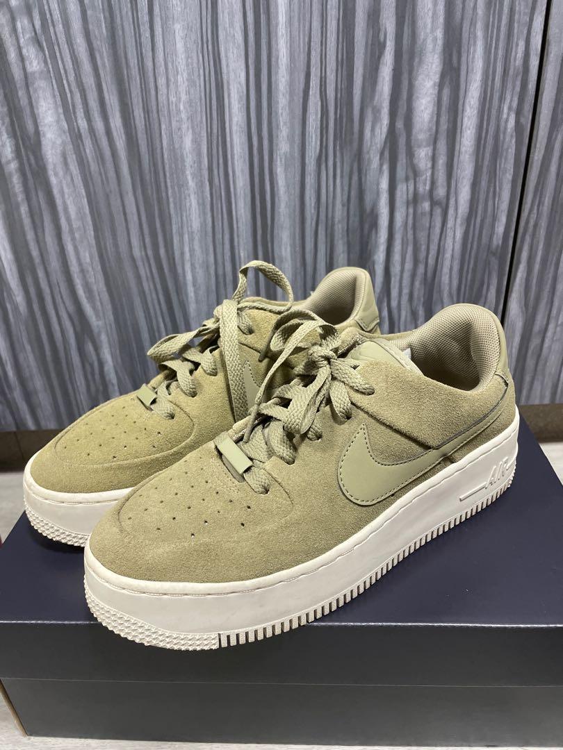 Nike air force sage low green online