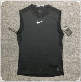 Nike (L & XL) Quick drying breathable tight pro running vest速乾透氣緊身運動跑步背心dry fit64224864478594110