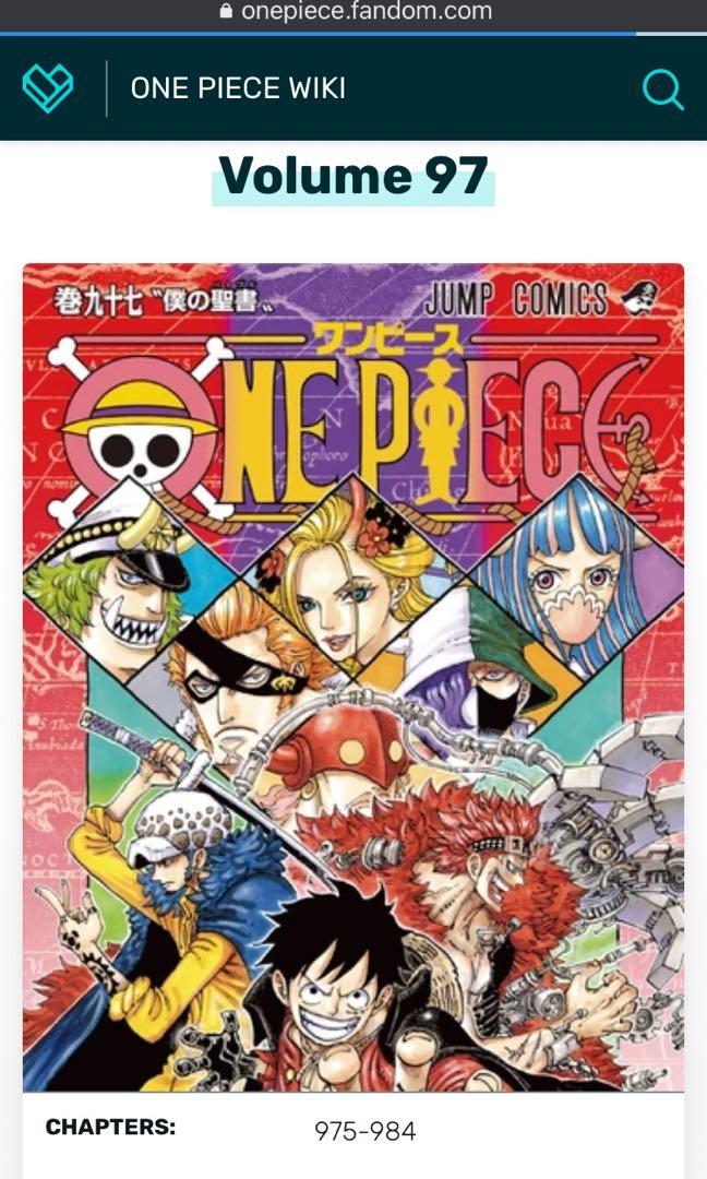 One Piece Volume 95 96 97 And 98 Hobbies Toys Books Magazines Comics Manga On Carousell One Piece Volume 95 96 97 And 98 Hobbies Toys Books Magazines Comics Manga On Carousell