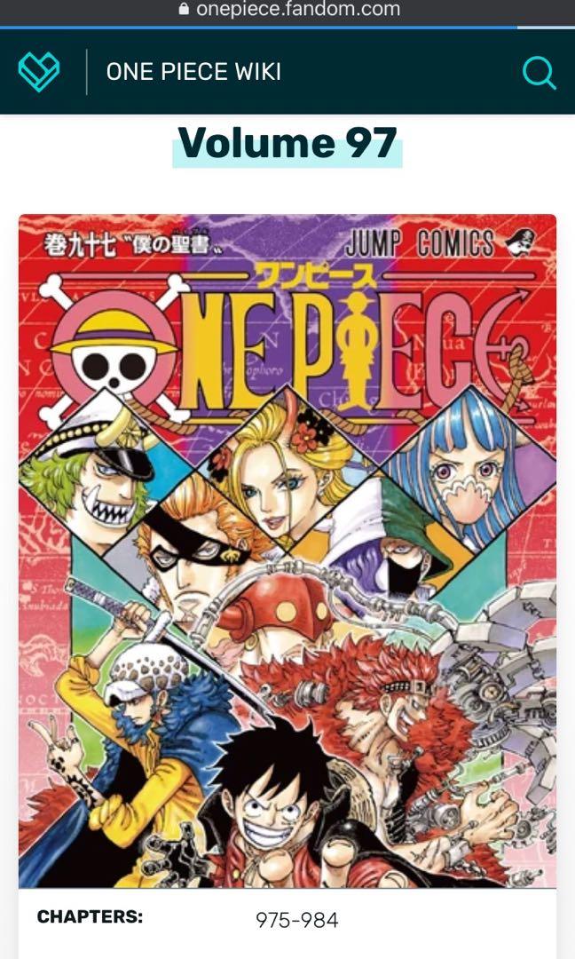 One Piece Volume 95 96 97 And 98 Hobbies Toys Books Magazines Comics Manga On Carousell