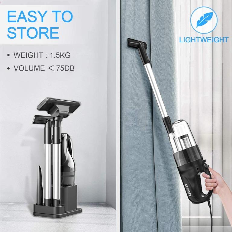 "oneday Corded Handheld Stick Vacuum Cleaner 6 in 1 Lightweight Upright