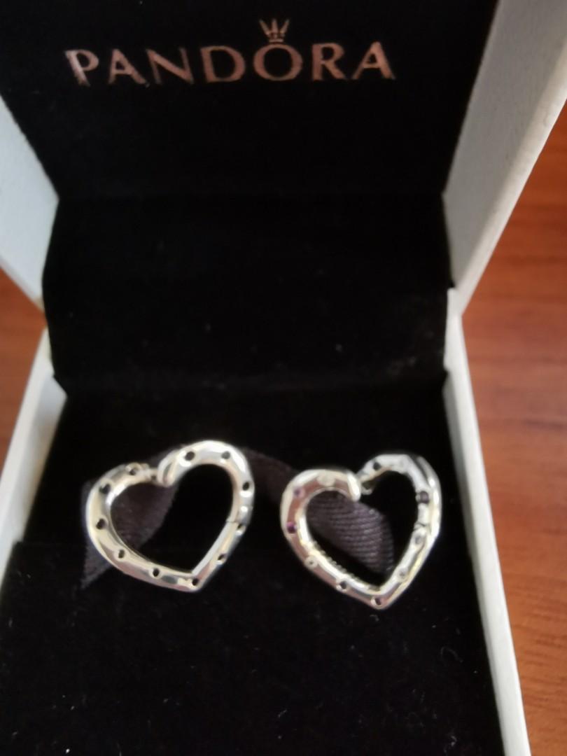 Bright hearts new arrivals hoop earrings