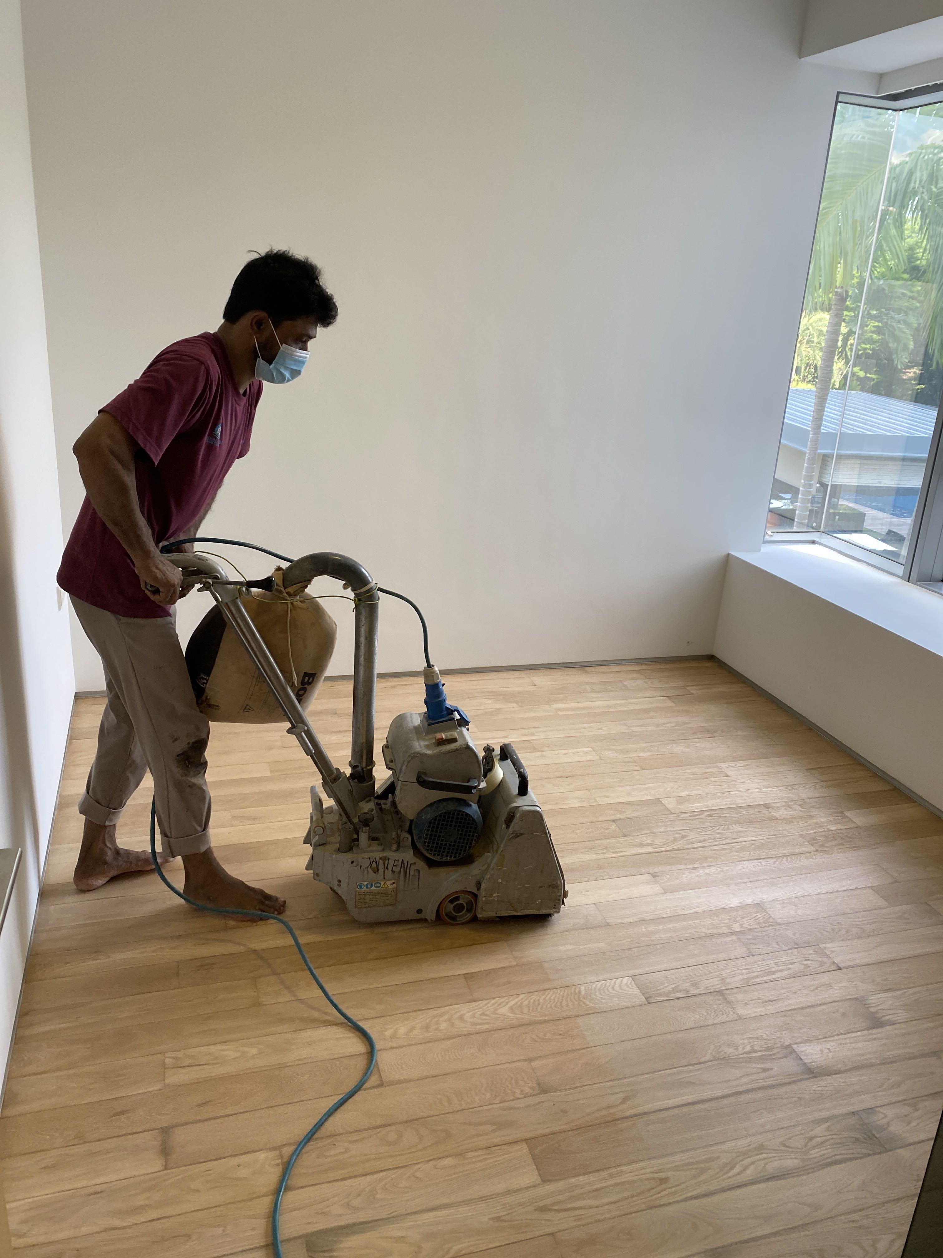 Parquet Floor Varnish, Home Services, Renovations on Carousell