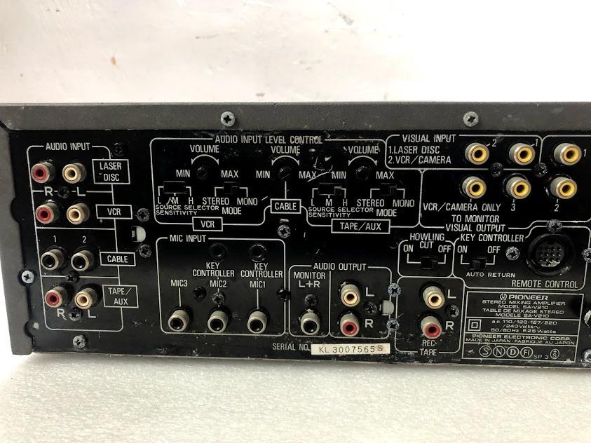 Pioneer SAV210 Stereo Mixing amplifier working, Audio, Other Audio