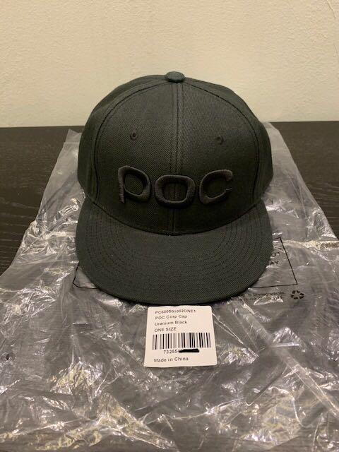 POC Corp Cap- Uranium Black, Sports Equipment, Bicycles Parts