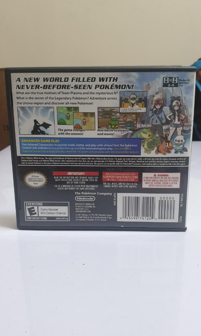 Pokemon White Mint and CIB (nintendo ds) (Category: Nintendo) located in Quezon City. Submitted by itemsforadoption (Listing ID 1084650885, Image 3). Description: Rfs: Its still quarantine and now we're stuck in ecq again and I'm decluttering a lot of my purchases. Been impulse buying a lot. In a way I'm buying and selling Pokemon White, cib and mint. Cartridge, inserts and case are in good condition. Great addition for any collection. Going for 