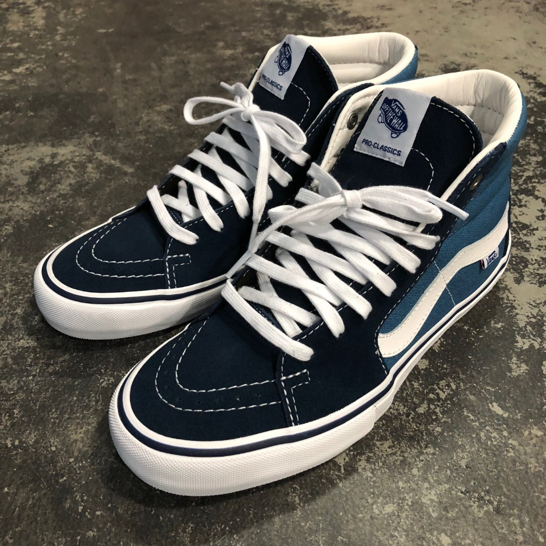 Preloved ORIGINAL VANS SK8 HI PRO NAVY BLUE NEGO