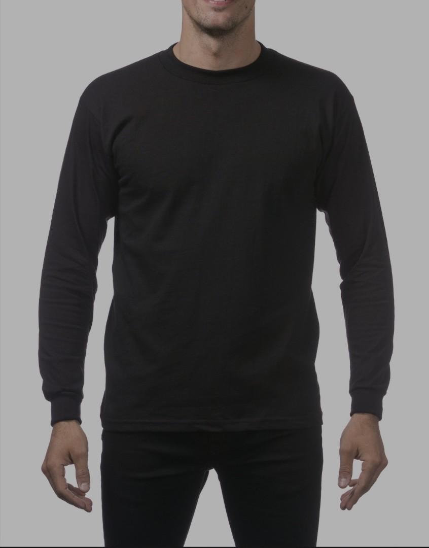 men's heavyweight long sleeve t shirts
