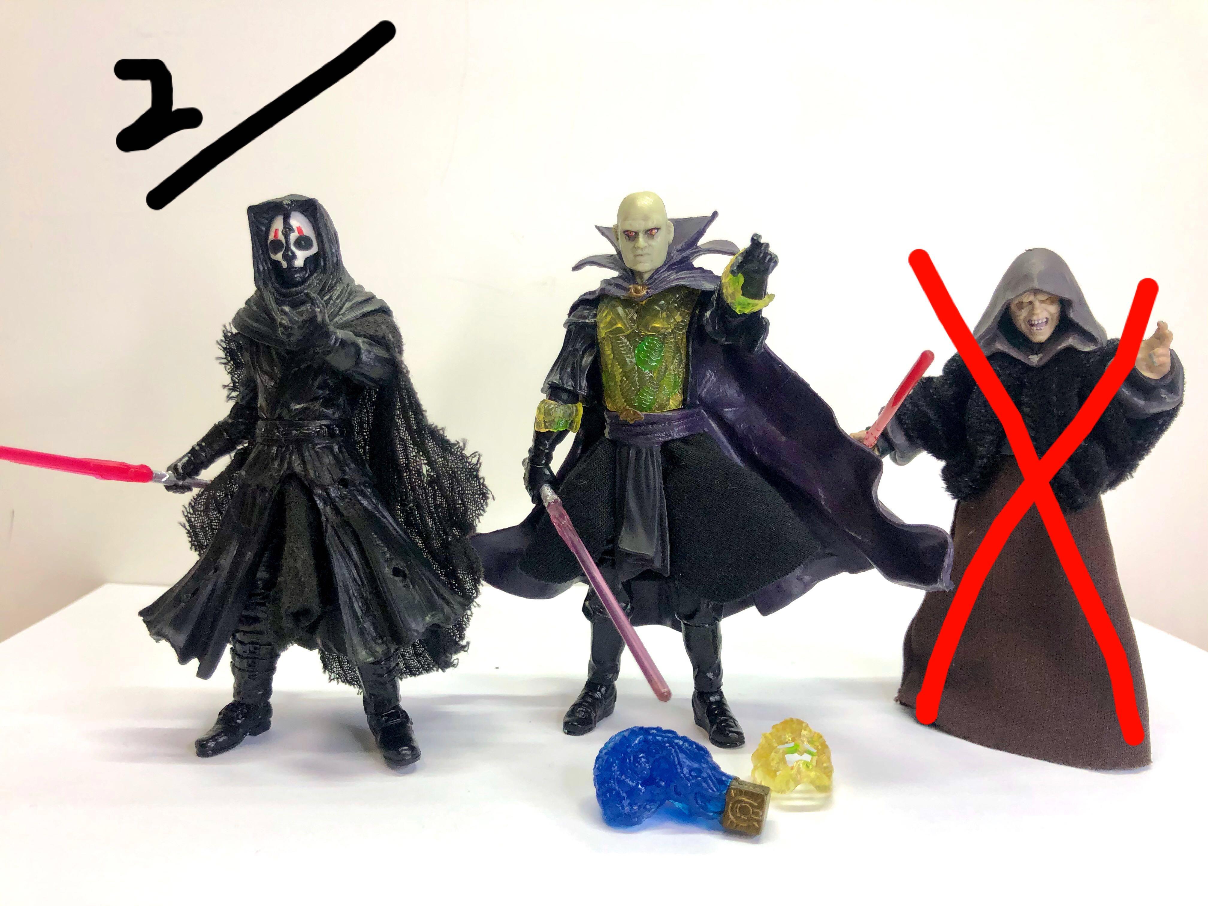 Rare Hasbro 3 75 Star Wars Figure 孩之寶星球大戰西斯sith Darth Vader 黑武士黑帝darth Sidious Emperor Darth Malgus Malak Nihilus Bane Maul Talon Maleval Nihl General Grievous