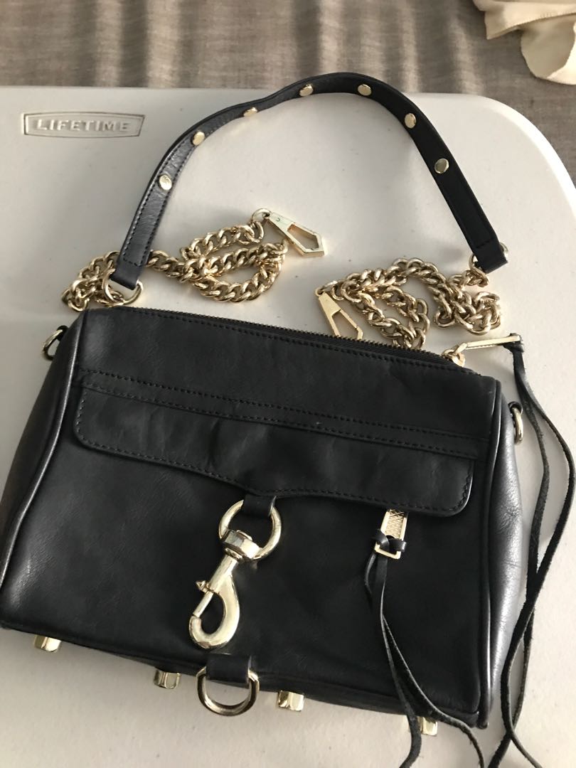 rebecca minkoff chain satchel