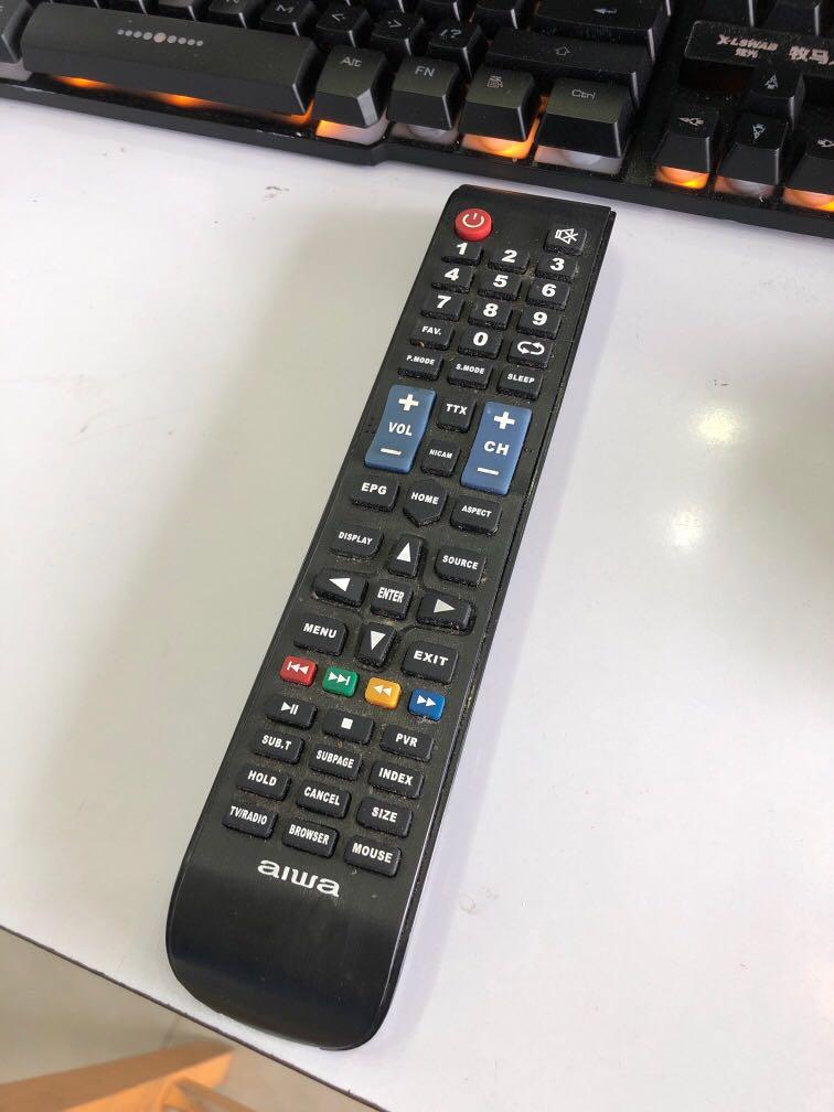 Remote smart tv aiwa, TV & Home Appliances, TV & Entertainment, TV on