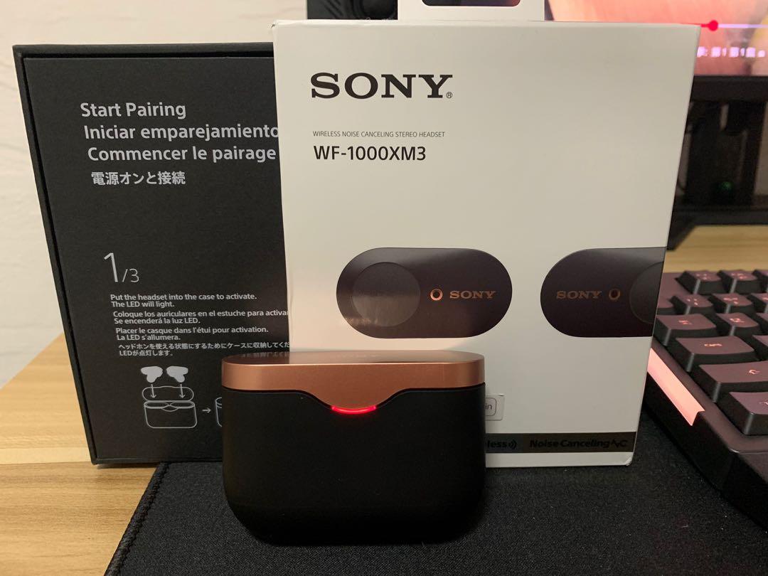 Sony WF 1000XM3 Wireless Noise Cancelling Headphones Audio Headphones Headsets on Carousell