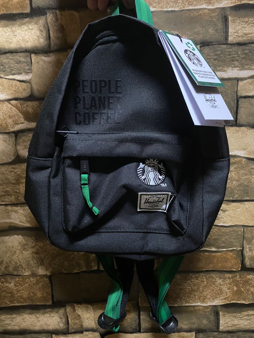 Starbucks herschel backpack top