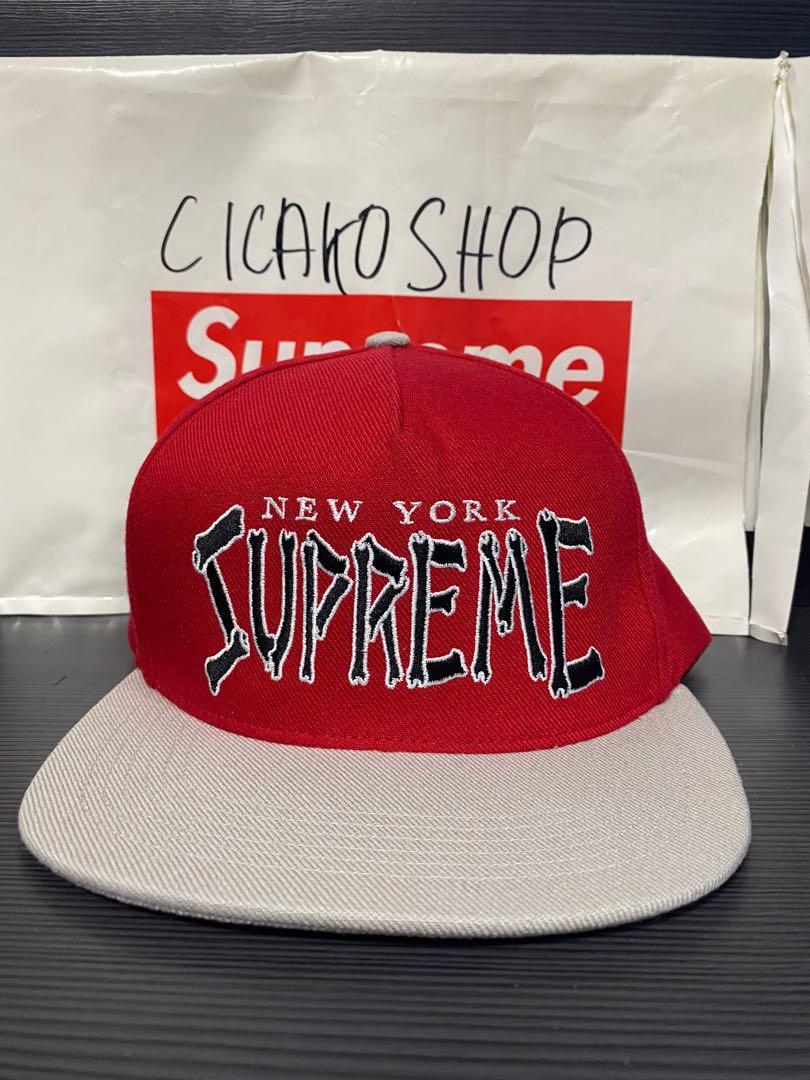 Supreme Bones Logo 5 Panel, Men's Fashion, Watches & Accessories