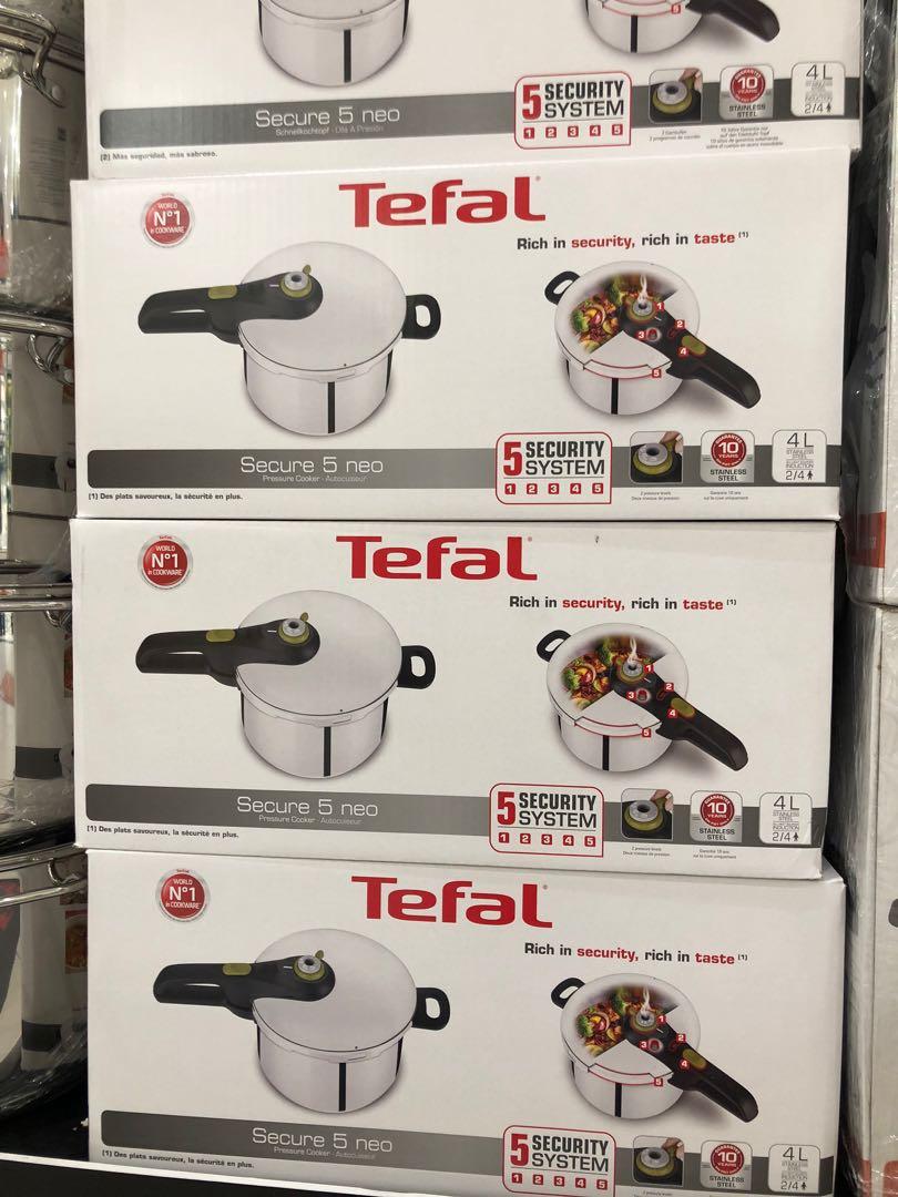 Tefal Pressure Cooker 4L, Furniture & Home Living, Kitchenware