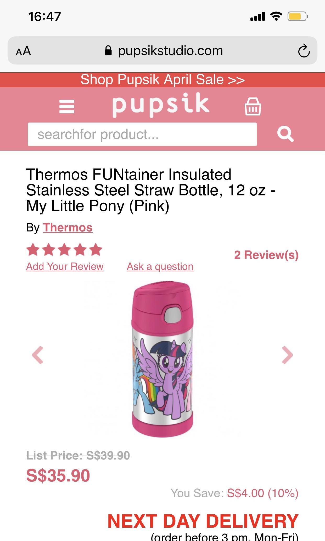 Thermos Hello Kitty Funtainer, Everything Else on Carousell