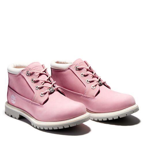 Timberland Nellie Chukka Boots in Pink Rose