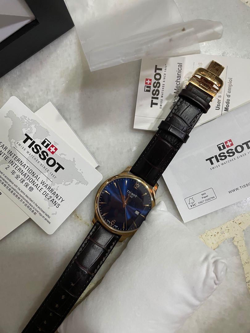 Tissot tradition hot sale rose gold