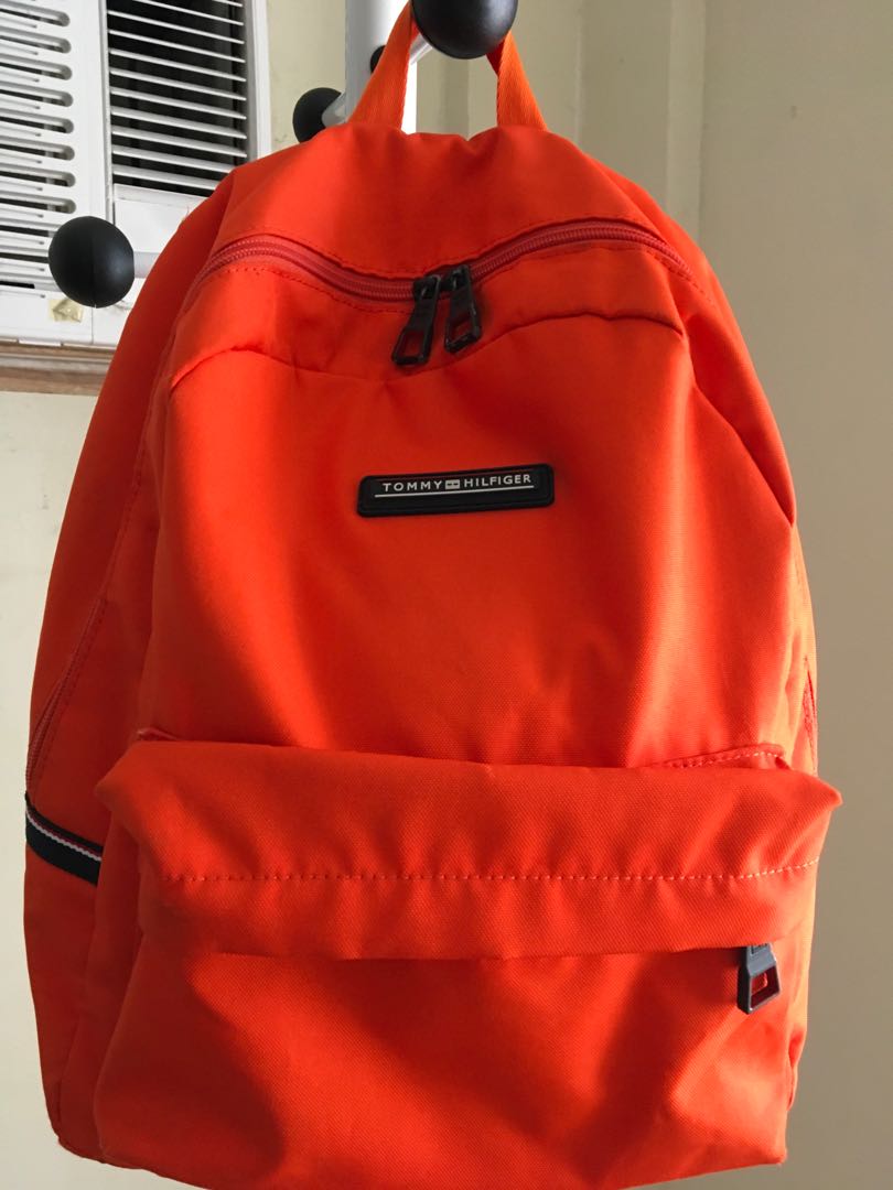 Tommy hilfiger hotsell orange backpack