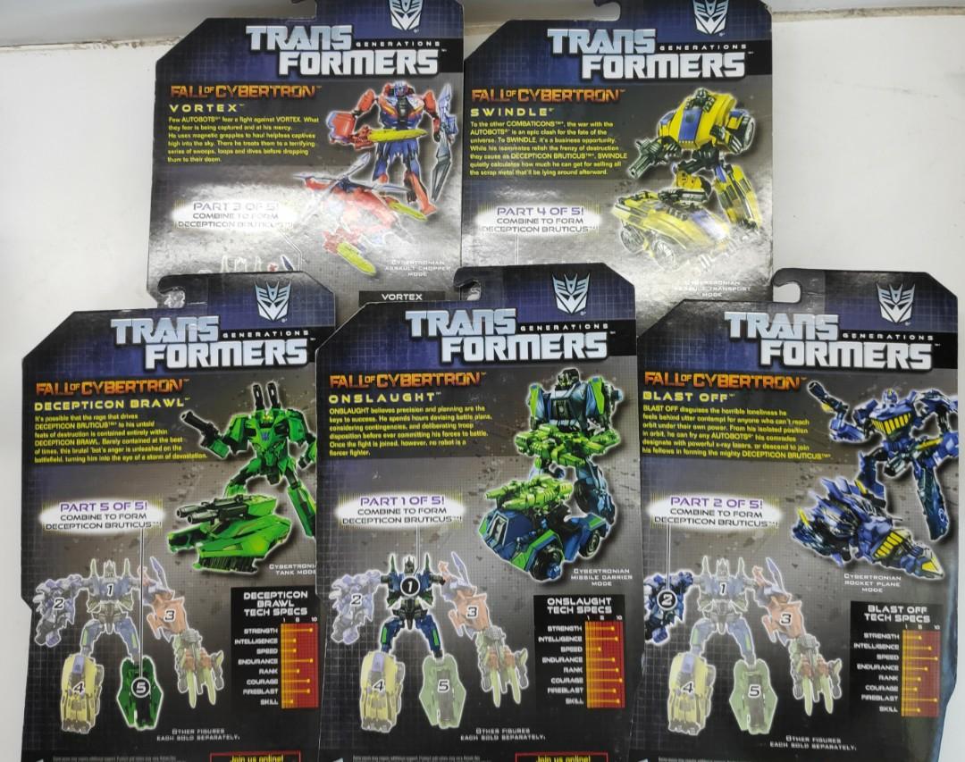 Transformers Fall of Cybertron (FOC) Wreckers team Ruination and