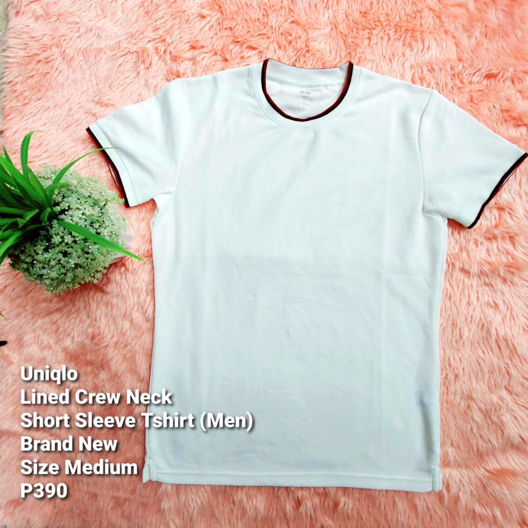 crew neck short sleeve t shirt uniqlo