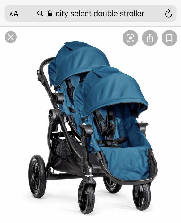 City select double stroller sale top