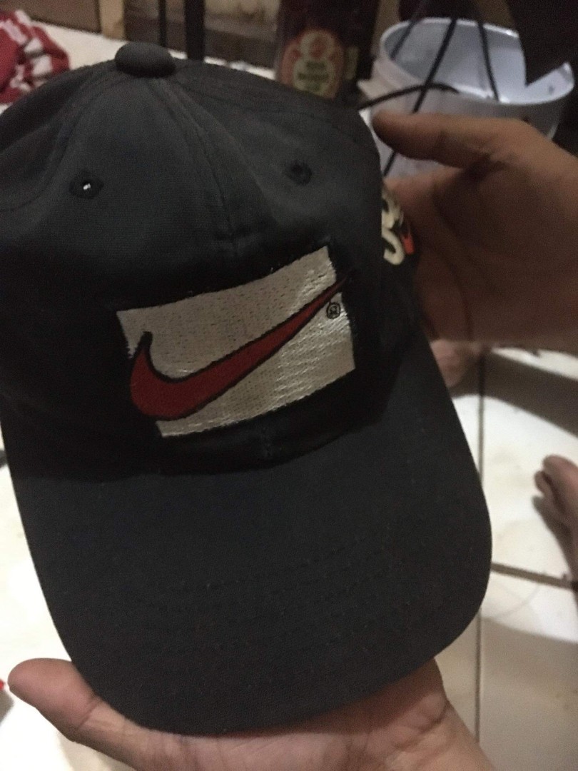 nike big swoosh hat