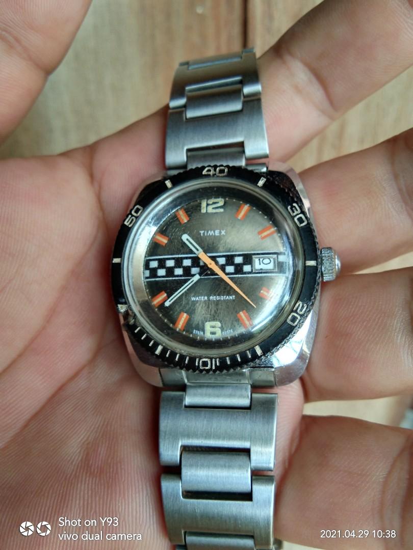 Vintage watch timex not seiko diver, Men's Fashion, Watches & Accessories,  Watches on Carousell