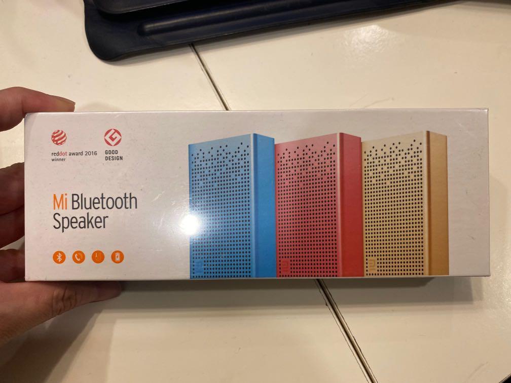 Xiaomi bluetooth speaker (Category: Soundbars, Speakers & Amplifiers) located in Makati City. Submitted by allsortsofme (Listing ID 1084614797, Image 1). Description: Unopened, new bluetooth speaker.
