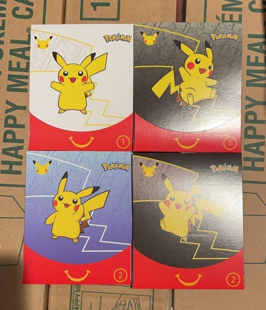 🔥麥當勞xPokemon 25周年限定卡包🔥 McDonalds x Pokemon 25th