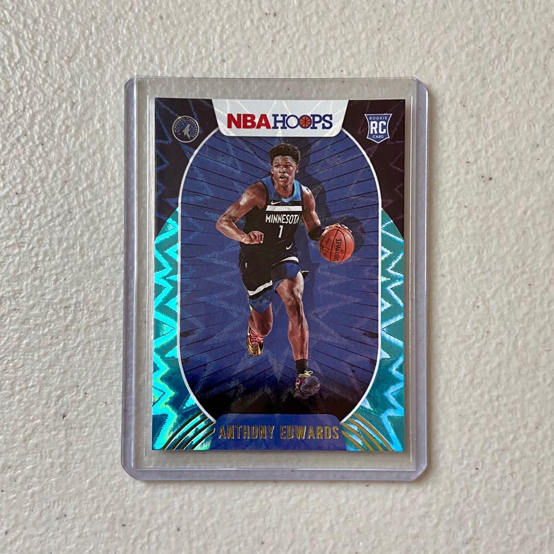 2020-21 NBA Hoops Teal Explosion Rookie Card of Anthony Edwards, Hobbies &  Toys, Memorabilia & Collectibles, Vintage Collectibles on Carousell