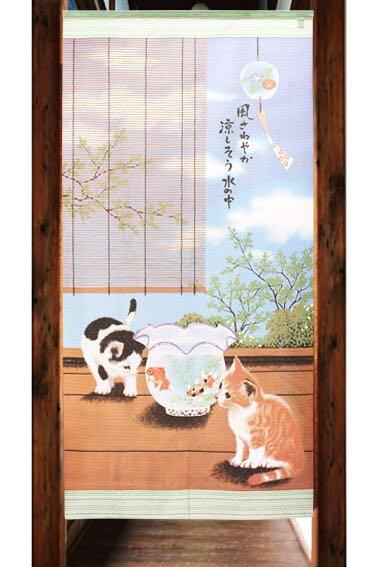 預購 日本製和風門簾 初夏 日本庭院 傢俬 家居 家居裝飾 地氊 Carousell