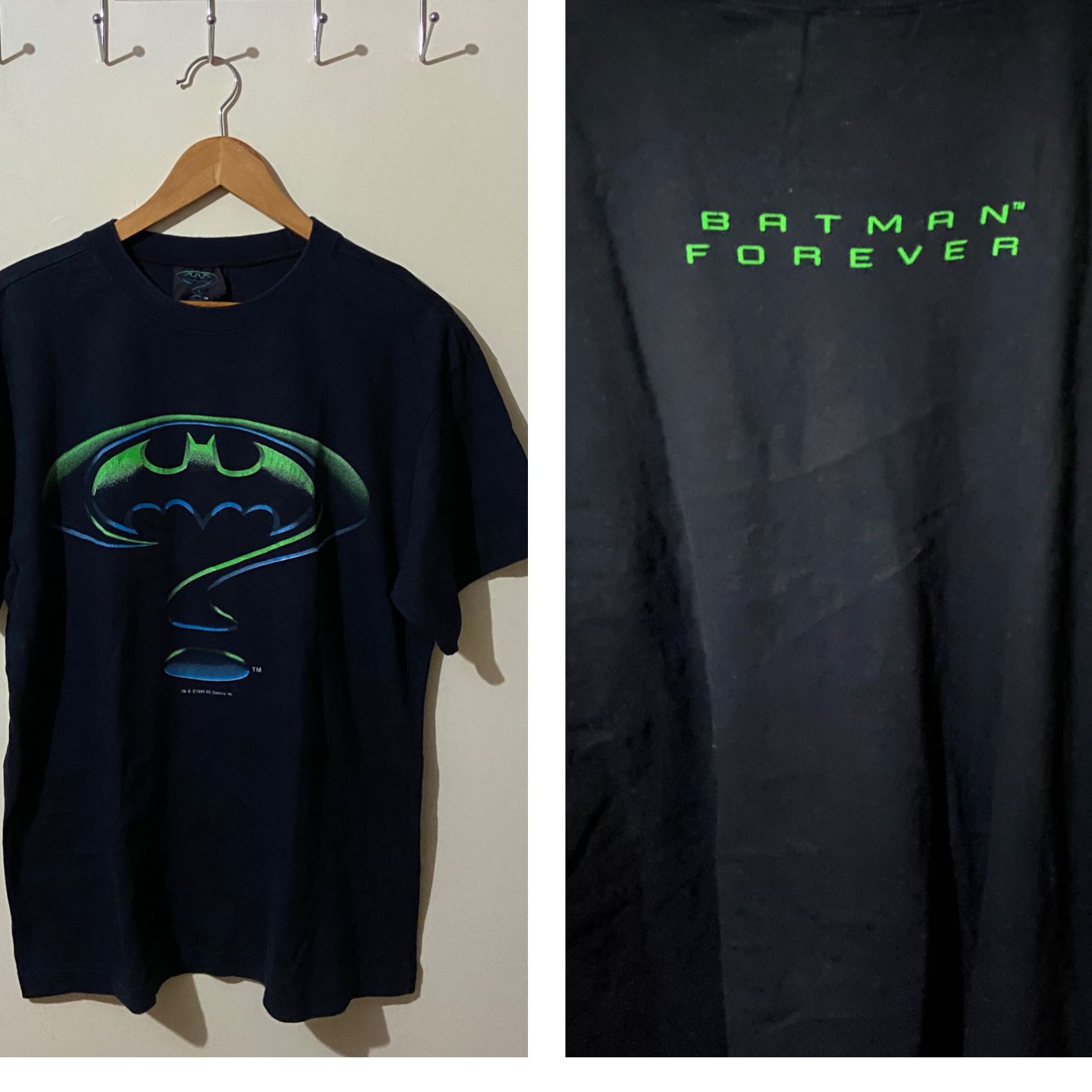 1995 Batman Forever promo vintage shirt 