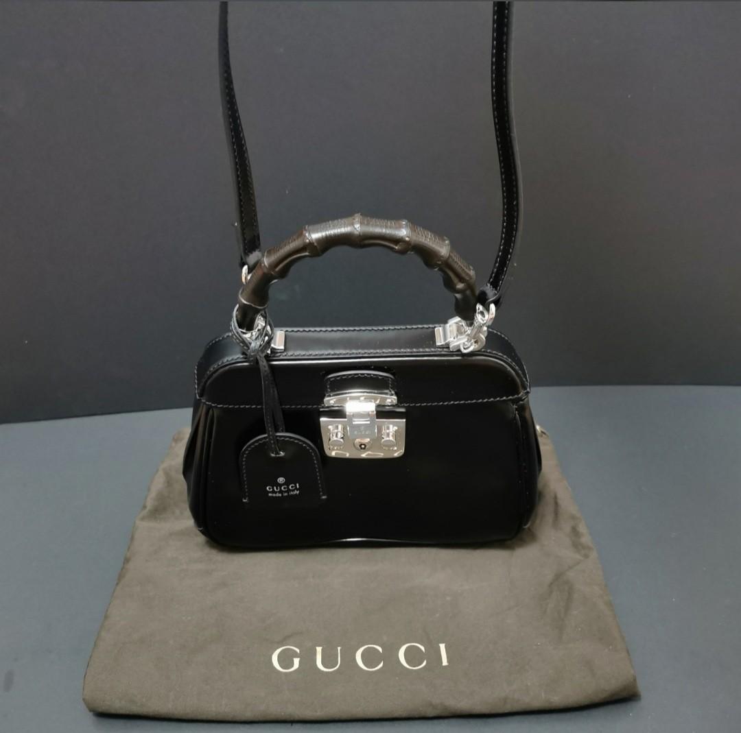 Gucci lady discount lock bamboo bag