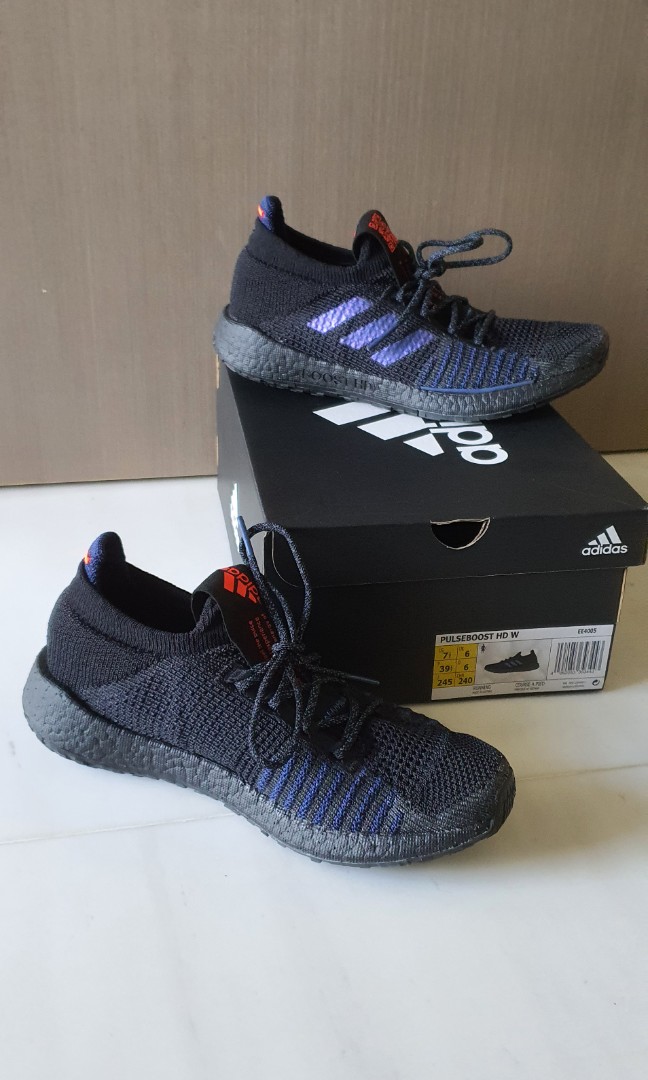 Adidas pulse boost HD (black), Women's Fashion, Footwear, Sneakers on  Carousell