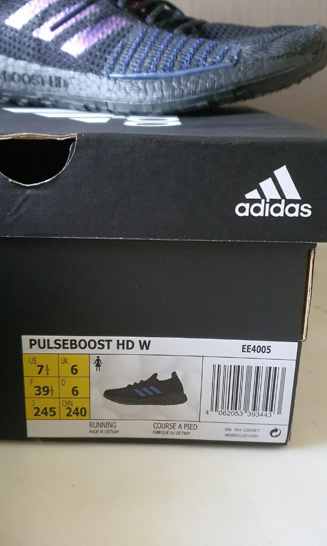 Adidas pulse boost HD (black), Women's Fashion, Footwear, Sneakers on  Carousell