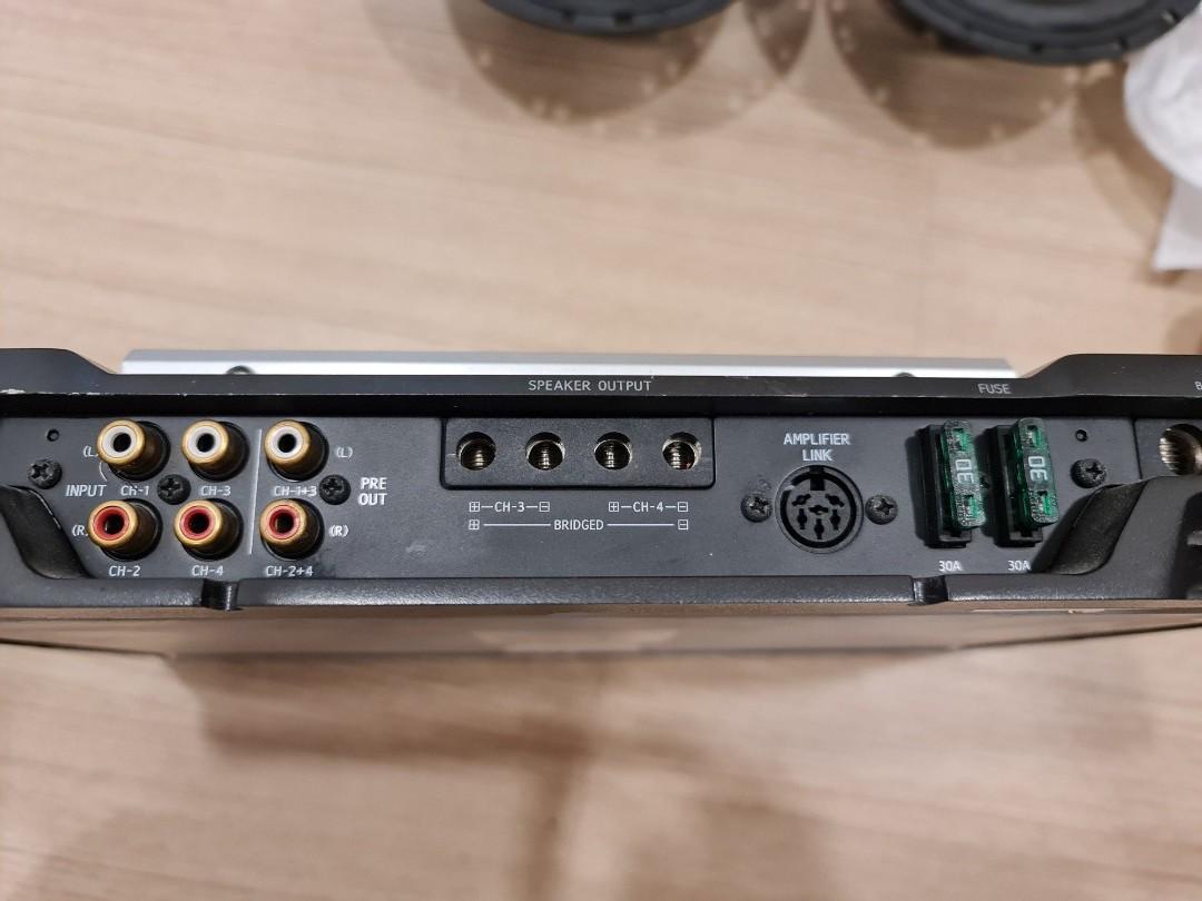 Alpine V12 4 channel amplifier, Auto Accessories on Carousell