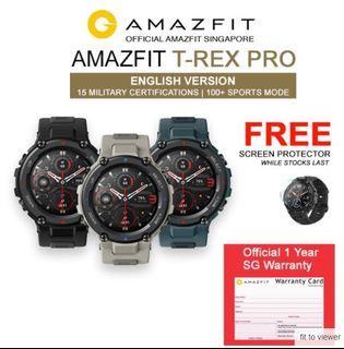 Amazfit T-Rex Pro | T-Rex 2 (English Version, local 1yr warranty)