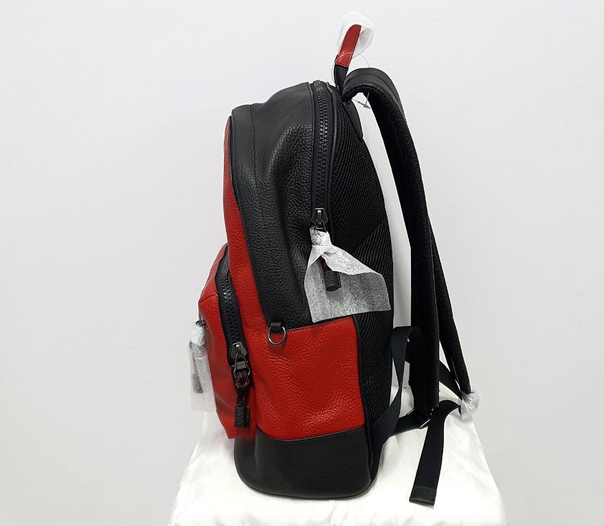 West backpack in signature canvas 2025 with rexy by guang yu