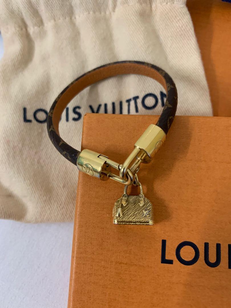 Louis Vuitton M6442E BC LV Tribute Monogram Bracelet 19 Made in